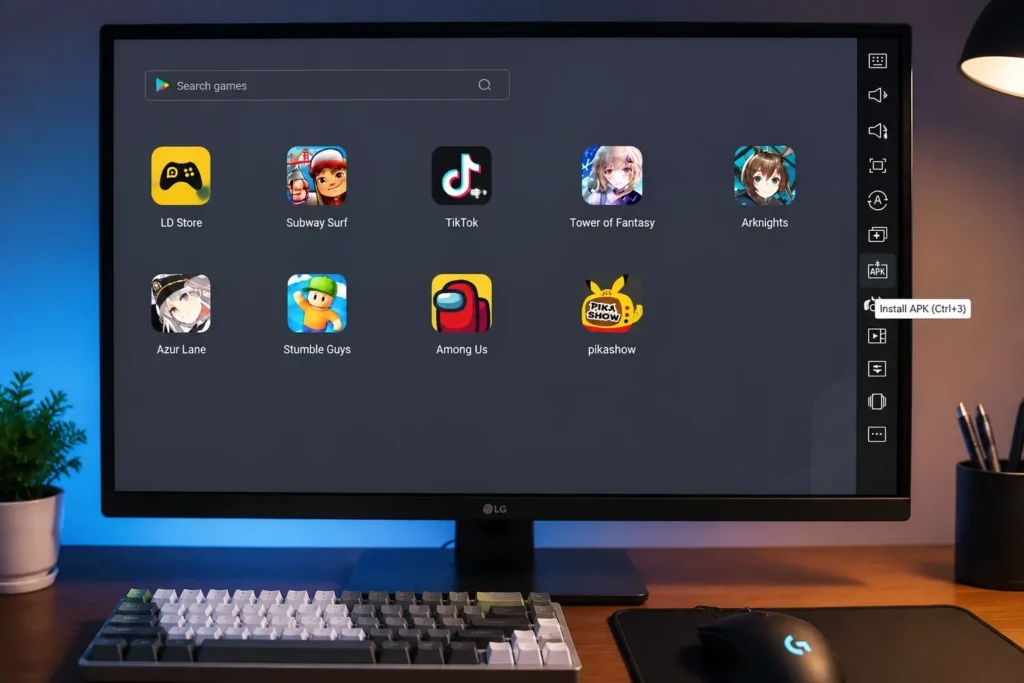supported devices for pikashow In this image the pc screen showing pikashow for pc pc is supported device by pikashow.