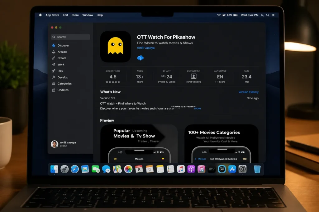 pikashow for mac is free now its easy to downlode an install.