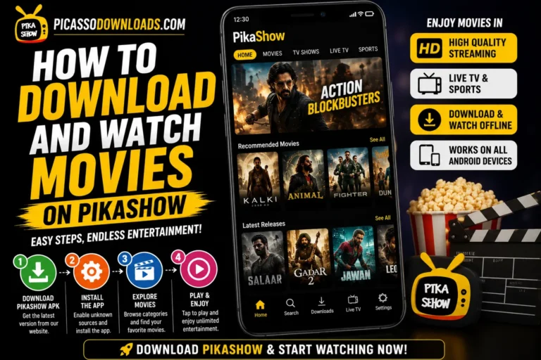 How to Download and Watch Movies on Pikashow – Complete Android Guide