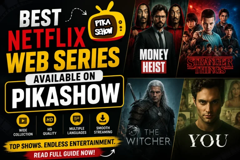 Best Netflix Web Series Available on Pikashow 7 Many users prefer the latest version of Pikashow because it includes new features and regular improvements. However, some users face crashes, playback errors, buffering, or compatibility issues after updating, but don't need to worry. In these situations, installing a Pikashow Old Version can be a practical alternative.