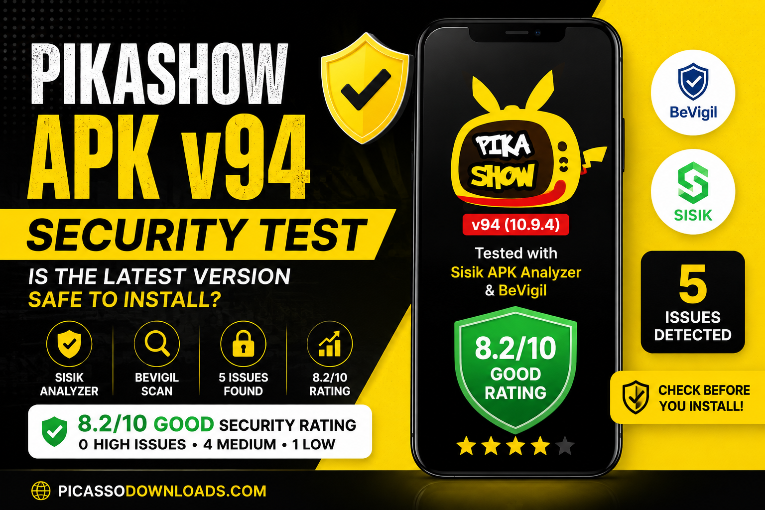 Pikashow APK v94 Security Test: Is the Latest Version Safe? 1 pikashow v94 test